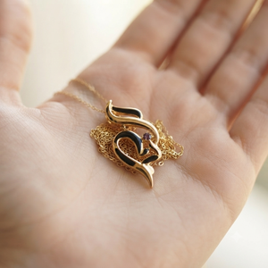 14K Solid Gold Custom Handmade Unique Designer Brooch Luxury <b>Badge</b> Brooch Fine Jewelry for Wedding Engagement Parties and Gifts - Product Image 4