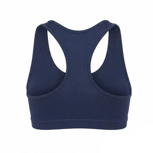 Sujetador deportivo al por mayor para mujer, para gimnasio, ropa deportiva, transpirable, diseño liso, en venta. - Product Image 3
