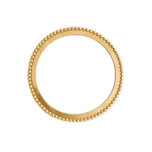 Espejo de Pared Redondo Moderno de Metal con Marco Dorado con Cuentas, Espejo Decorativo Elegante para el Hogar a un Precio Razonable - Product Image 1