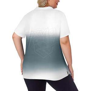 Camisetas Polo Extra Grandes de Nuevo Diseño 2026 para Mujer, Camisetas Polo Extra Grandes Personalizadas para Mujer a Bajo Precio - Product Image 2