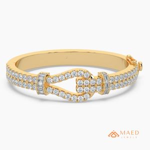Women Moissanite <b>Bracelet</b> Fine Chain Link <b>Bracelet</b> Gold Fashion Jewelry Bangle Luxury Bridal Anniversary Gift Fine Jewelry - Product Image 1