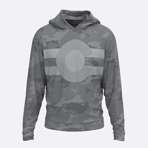 เสื้อฮู้ดดี้ผู้ชายแขนยาวทรงสลิมฟิต ผ้าฟลีซโพลีเอสเตอร์ 100% แห้งเร็ว เป็นมิตรกับสิ่งแวดล้อม ระบายอากาศได้ดี เหมาะสำหรับใส่เป็นเสื้อนอก ลายพราง สำหรับฤดูหนาวที่อบอุ่น - Product Image 5