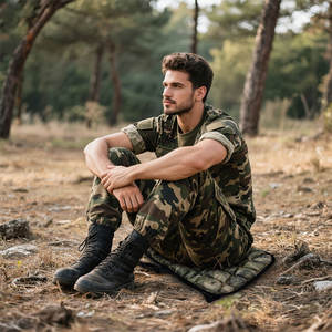 Cojín de Asiento Impermeable y Antideslizante para Caza, con Cinturón, Portátil, Silencioso, para Gradas de Estadios, Pesca y Camping, Marca Imra Impex - Product Image 5