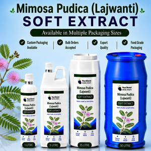 Extrait botanique de Mimosa Pudica Lajwanti, ingrédient végétal pour la fabrication de matières premières cosmétiques et préparations de soins de la peau - Product Image 1