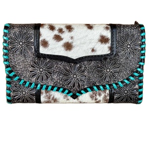 Bolso Ejecutivo de Cuero Vacuno de Estilo Bohemio de Lujo, Cierre de Cremallera Duradero, Diseño Puro, Uso Diario, Otoño, Verano, Primavera - Product Image 1