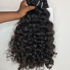 Extensiones de Cabello Remy Indio Rizado 100% Natural MK VVK, Doble Trama a Máquina, 100 g, Venta al Por Mayor, Todos los Colores Compatibles, Personalizables - Product Image 1