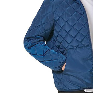 Veste d'hiver matelassée pour homme, sur mesure, avec logo sur le devant, respirante, écologique, confortable, vente en gros - Product Image 5