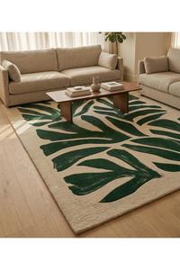 Artisan Craftsmanship Handmade Customize Size Flooring Rugs Wool Rugs Authentic Carpets Made Natural Wool Anti-Slip Modern <b>Thick</b> - Product Image 2