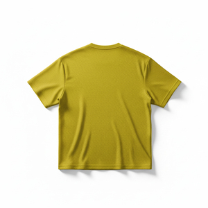 T-shirt Boxy Homme de Haute Qualité en Coton Lourd, Épaules Tombantes, Style Streetwear, Uni, Vêtement Personnalisable pour Marque - Product Image 4