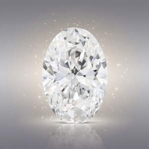 Diamant non monté certifié IGI 9.71 ovale VS1, diamant cultivé neuf - Product Image 3