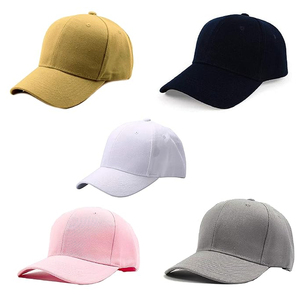 Low MOQ Bulk Quantity Casual Wear Custom OEM Design Plain Baseball <b>Cap</b> for Adults <b>Waterproof</b> Sporty Style 100% Cotton Canvas - Product Image 1