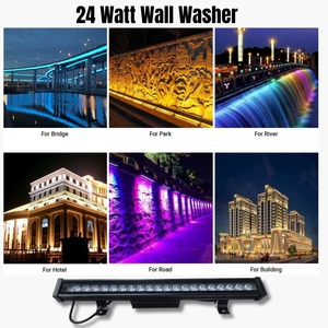 ไฟติดผนังแบบเส้น LED อลูมิเนียมอัลลอยสำหรับภายนอกอาคาร มาตรฐาน IP67 ค่า CRI สูง 90 สำหรับตกแต่งอาคารและสถาปัตยกรรม รับประกัน 2 ปี - Product Image 6