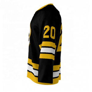 Camiseta de hockey sobre hielo profesional personalizada, uniforme de entrenamiento con su nombre y número impresos, para jóvenes y adultos, gran venta. - Product Image 3