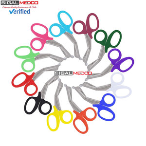 Tijeras EMT de Alta Resistencia, Tijeras para Tela en Colores Arcoíris Surtidos para Enfermeras, Manualidades, Sastrería y Uso Médico, Ultra Afiladas, de Acero Inoxidable - Product Image 5