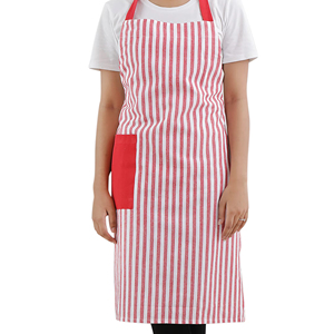 100% Cotton Sleeveless <b>Pocket</b> Apron Woven Customisable Eco-Friendly Durable Reusable Soft Daily Sanitary - Product Image 1