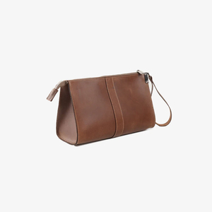 Pochette cosmétique en toile personnalisée, trousse de maquillage avec fermeture éclair et logo personnalisé - Product Image 2