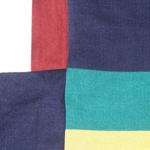 Men's Color Blocked Striped Long Sleeve Knitted <b>Shirt</b> Turn-down <b>Collar</b> Casual Autumn Wear - Product Image 5