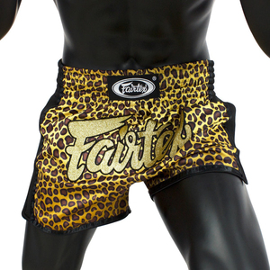 Shorts de boxe Fairtex Maa professionnels, fabriqués par un fabricant OEM, avec panneaux latéraux noirs imprimés par transfert thermique, unisexes, Fairtex Muay Thai - Product Image 4