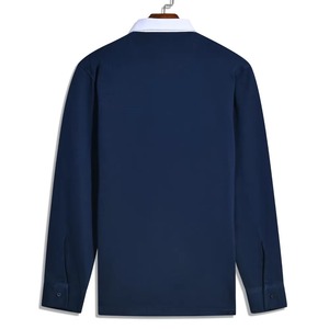 Polo de Alta Calidad, Polo Liso Teñido, Proveedor de Polos OEM, Polo de Oficina para Hombre, Polo de Algodón Elástico - Product Image 2