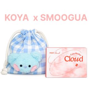 Set de Regalo MAKEHEAL Cloud Cube Blusher + Bolsa Facial BT21 minini |   Paquete de Maquillaje K-Beauty, Bolsa de Cosméticos, Mercancía con Personajes de BTS - Product Image 2