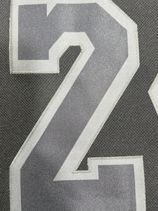 Long Sleeve Hockey Style <b>Jersey</b> Mens Black Grey Stripe Streetwear Shirt V Neck Oversized Fashion Top Blank Custom - Product Image 5