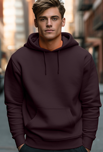 Sweat à capuche décontracté pour homme 450 GSM Premium, style streetwear, impression de logo personnalisé, pull d'hiver numérique, étiquette de col personnalisée, ODM - Product Image 3
