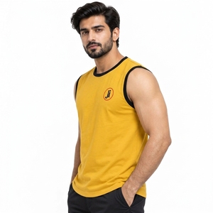 Camiseta sin mangas transpirable para hombre, ropa deportiva de primera calidad, tela ligera, ajuste atlético cómodo, adecuado para Fitness - Product Image 3