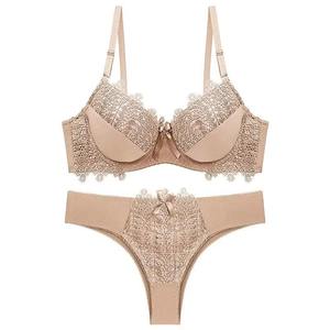 Conjunto de Ropa Interior Deportiva de Dos Piezas con Relleno Extraíble para Mujer, Sujetador Deportivo y Braguitas de Algodón 100% - Product Image 2