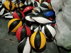 Fabricant et exportateur de balles de vitesse de boxe, vente en gros de sacs de frappe en PU pour l'entraînement MMA et l'équipement de boxe - Product Image 5