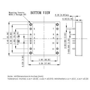 14 ~ 160V ช่วงอินพุตสูง200W 12V 16.7A DC คอนเวอร์เตอร์แบบครึ่งตัวพร้อมรีโมตเปิด/ปิดลอจิกลบ - Product Image 2