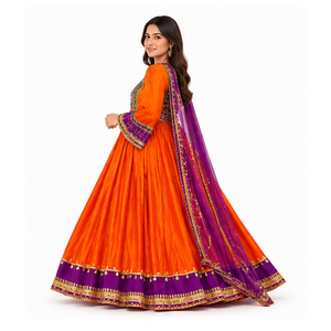 Vestidos Kuchi afganos hechos a mano de alta calidad para mujer, en varios colores y tallas, el mejor vestido Kuchi afgano bordado. - Product Image 5