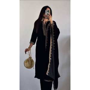 Ensemble de costume de fête pour femme avec fil et séquence de travail tenue élégante - Product Image 5