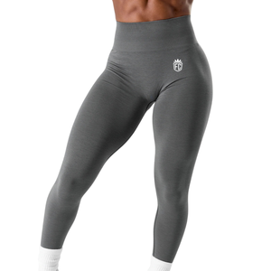 Leggings sans couture taille mi-haute pour femme, effet froncé, très extensibles, pour yoga, entraînement, gym, fitness, contrôle du ventre, tenue de sport et usage quotidien Pro - Product Image 1