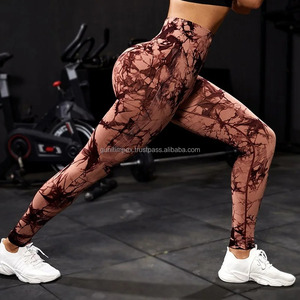 Leggings imprimés en 3D pour femmes Leggings de yoga de qualité supérieure respirants et ajustés Leggings d'entraînement en nylon Spandex Scrunch Butt - Product Image 6