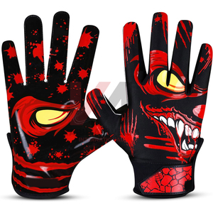 Reinforced Palm American Football Gloves Custom Logo Professional Impact Protection Lineman Gloves Wholesale Factory Direct - Product Image 2