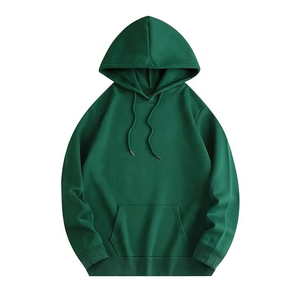 Sudadera con capucha de forro polar ligero personalizada de fábrica 2025 para hombre, estilo hip hop oversize, talla grande, antiencogimiento, color liso - Product Image 4