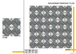 Baldosas para Estacionamiento Exterior Ultra Duraderas de 500X500MM Diseñadas para el Tránsito de Vehículos Pesados con Agarre Confiable y Estructura de Larga Duración - Product Image 4