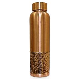 Vintage Design Certified Copper Water <b>Bottle</b> Hammered Texture Eco Friendly Water <b>Bottle</b> For Sale Hot Selling Premium Quality - Product Image 1