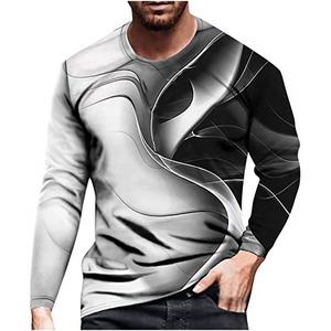Sudadera de Cuello Redondo para Hombre, Personalizada con Sublimación, Estilo Holgado, Gruesa, con Hombros Caídos, Diseño Sólido para Invierno, 100% Poliéster, 2022 - Product Image 2