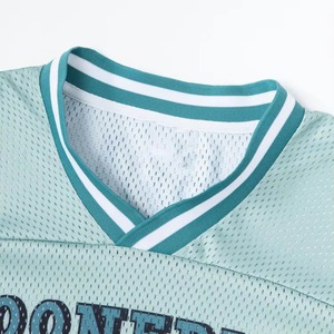 Maillot de sport personnalisé pour homme, coupe ample et oversize, en maille respirante à séchage rapide, idéal pour le football, le basketball et l'entraînement – Vente en gros usine - Product Image 5