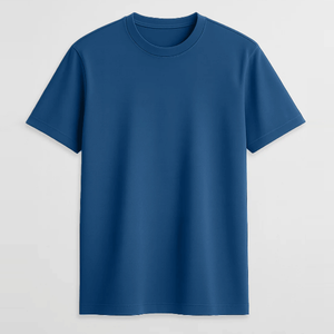 T-shirt tricoté personnalisé à manches courtes pour homme 2026 Séchage rapide 200 GSM 100 % coton avec motif - Product Image 5