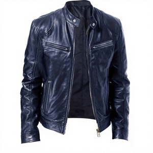 Nouvelle Arrivée Veste de Motard Unisexe Tendance Imperméable Coupe-Vent Respirante en Toile et Cuir de Buffle 100% Original Décontractée - Product Image 2