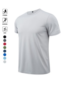 Camiseta de Fútbol Americano Sublimada de Alta Calidad al por Mayor, Hecha de Malla de Poliéster/Spandex, Transpirable, para Correr, Hacer Ejercicio y Ciclismo - Product Image 1