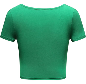 Top Corto para Mujer de Primera Calidad, Ligero, Económico, Totalmente Personalizable, Antiarrugas, con los Últimos Diseños - Product Image 4