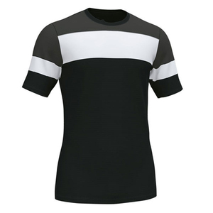 Maillot de football personnalisé pour homme à col en V avec passepoil, coupe ample et oversize, en maille unie, idéal pour l'impression - Product Image 3