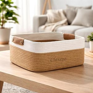 Customised Jute Cotton <b>Storage</b> Gift <b>Basket</b> <b>Rectangle</b> case Closet Packing Wedding Organizer Box Jute <b>Basket</b> Handwoven <b>Basket</b> Bins - Product Image 3