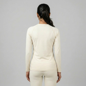 Camiseta Deportiva de Manga Larga para Mujer, Antibacteriana, Personalizada 2026, de Spandex, Transpirable, Ecológica, de Secado Rápido y Compresión - Product Image 6