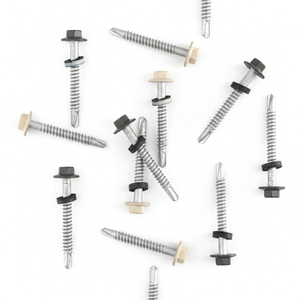 Vis autoperceuse à tête hexagonale PDC Modèle 12 - Acier au carbone Classe 4.8 & 6.8 - Revêtement galvanisé/zinc - Filetage grossier - Mesure en pouces - Product Image 1