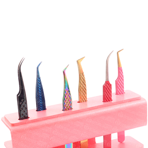 Nouvelle Arrivée Pince à Épiler en Acier Inoxydable pour Extensions de Cils, Précision Diamant, Anti-Statique, Longueur Réglable, Personnalisable, Marque Privée - Product Image 1