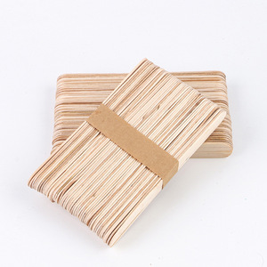 Abaisse-langues en bois colorés jetables de 6 pouces, non stériles, en vrac, pour accessoires de beauté PMU - Product Image 2